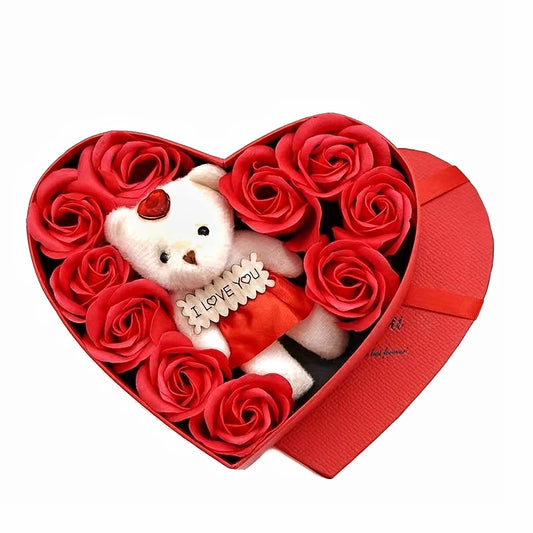 Rose Bear gift box